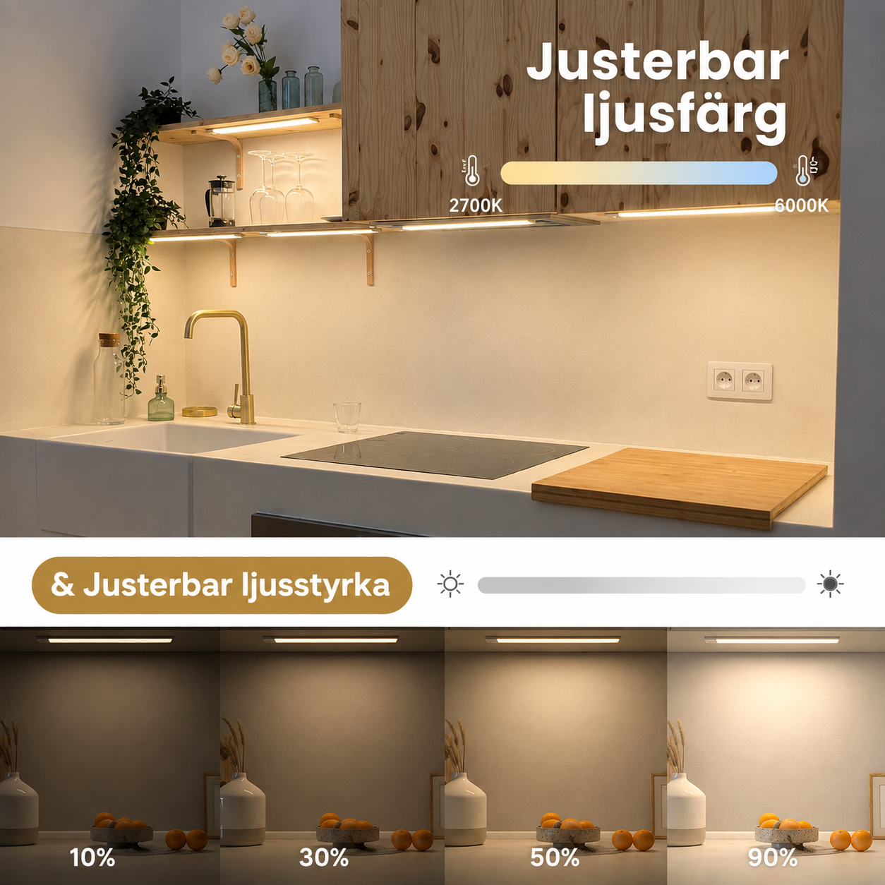 Alcura™ Ljuslist